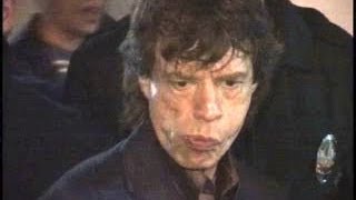 MICK JAGGER parties with SEAN PENN & JACK NICHOLSON after concert -- 2001