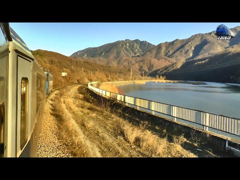 Călătorie cu Trenul pe Valea Oltului 🚂 Râmnicu Vâlcea-Călimănești-Lotru-Câineni - 03 Martie 2021