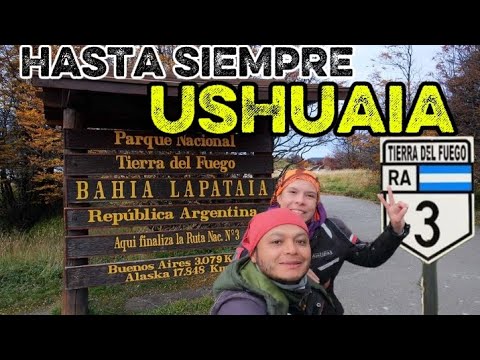 Así nos despedimos de #ushuaia 🥹🥹 #tierradelfuego #argentina #motoviajeros #travel #travesia #motos 