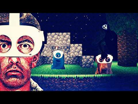 3 Idiots Survive Minecraft’s Horror Island in VR