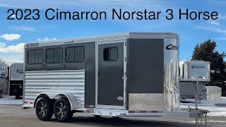A preview image of the linked video showcasing 2023 Cimarron Norstar 3HBP