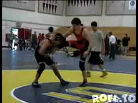 Backflip beim Ringen