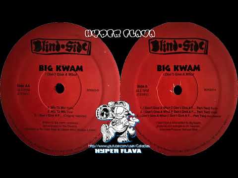 Big Kwam - I Don't Give A Whut / Mic To Mic (Full Vinyl, 12") (1996)