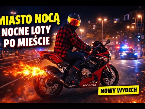 Nocne Lotki na mieście Moto-Vlog #11 i pół (part.2) Nowe wydechy, Zwiedzanie, Co złego to nie my 😄