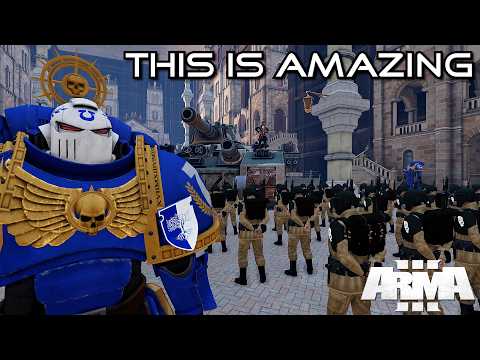This Space Marine 40k Mod is INSANE | Arma 3 WARHAMMER 40k