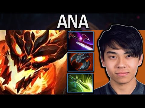 Shadow Fiend Dota 2 Gameplay Ana with 24 Kills and Butterfly