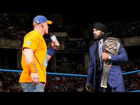 John Cena Facing Jinder Mahal In Non-Title Match Tomorrow Night On SmackDown