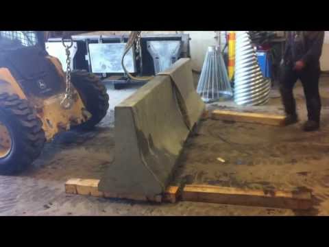 Concrete Barrier Extraction