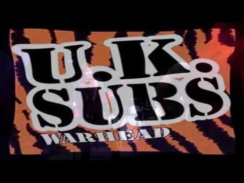 UK SUBS 'Warhead' live at Arches Venue Coventry on 4th November 2016