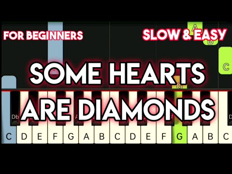 CHRIS NORMAN - SOME HEARTS ARE DIAMONDS | SLOW & EASY PIANO TUTORIAL