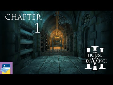 The House of Da Vinci 3: Chapter 1 Catacombs Walkthrough & iOS Gameplay (by Blue Brain Games)