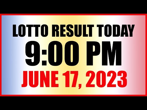 Lotto Result Today 9pm Draw June 17, 2023 Swertres Ez2 Pcso