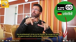 #26 John Maucere gibt Karrieretipps für taube Schauspieler/innen - deafmedia.de