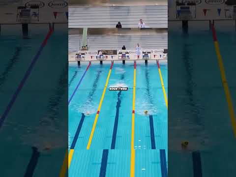 Mais pourquoi il a fait ça ? 🥶#sport #natation