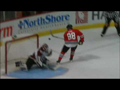 Chicago Blackhawks vs Colorado Avalanche Shootout #1 10/10/09