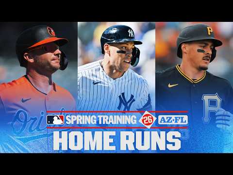 Over 12 minutes of home runs from 2026 Spring Training! (Top prospects and MLB stars go yard! ✨)