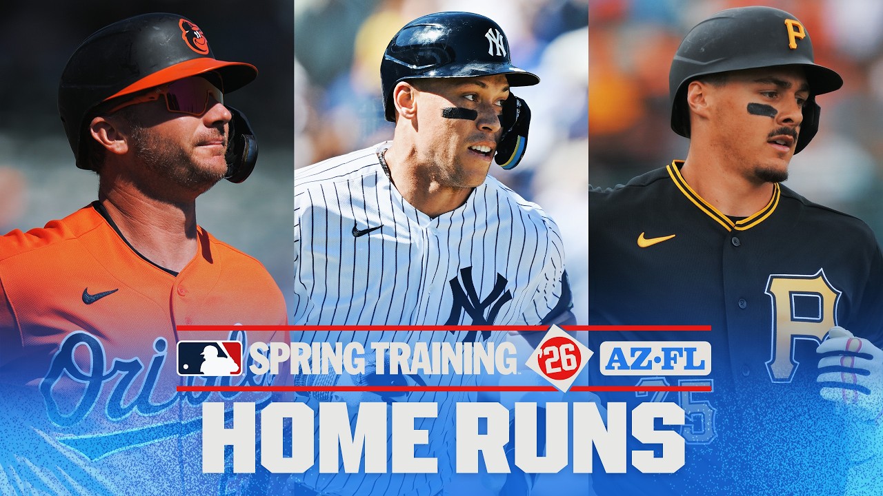 Over 12 minutes of home runs from 2026 Spring Training! (Top prospects and MLB stars go yard! ✨)