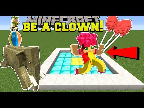 Minecraft: GOING TO CLOWN SCHOOL! - CLOWN TRAINING SCHOOL - Custom Map