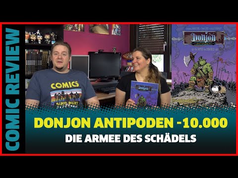 Donjon Antipoden -10.000: Die Armee des Schädels (Comic Review)