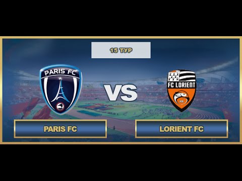 AFL - France - Ligue 2. Tour 15. Paris FC-Lorient FC