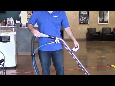 EDIC Endeavor 9000i-HSH Multi-Purpose Extractor for Carpet Cleaning Setting up Guide