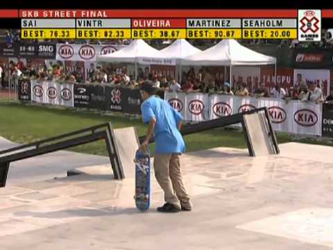 X Games Asia 2011 - Tulio de Oliveira Skateboard Street Bronze
