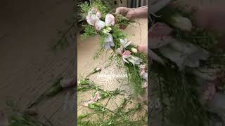 머리에 쓰는 화환 #하노이맛집 #호치민맛집 #홍꽃