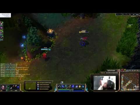 imaqtpie plays Vayne with Kennen vs Sivir Nami bot lane