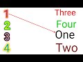 One Two Three Matching 123 Matching With Their Spelling Match 123 With Numbers Name Numbers Song