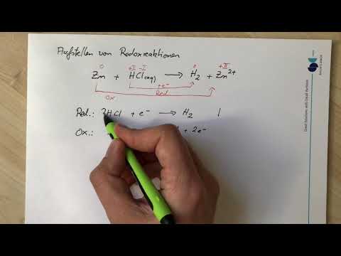 Aufstellen von Redoxgleichungen I