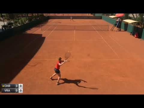 Eleni Christofi v Anouck Vrancken Peeters - W15 HERAKLION (match incomplete)