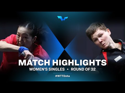 Yuan Jia Nan vs Nina Mittelham | WTT Contender Doha 2021 | Women's Singles | R32 Highlights