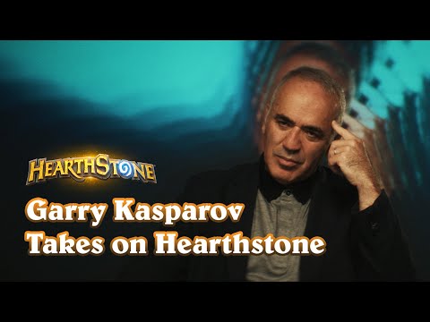 Le grand maître des échecs, Garry Kasparov, se met à Hearthstone
