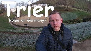 When in Trier - Amphitheatre & Porta Nigra.