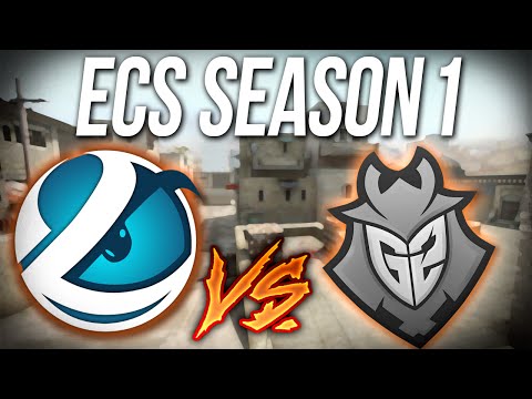 Luminosity vs G2 | Map 1 (Dust2) ECS Season 1 Finals (26.06.2016) - Grand final