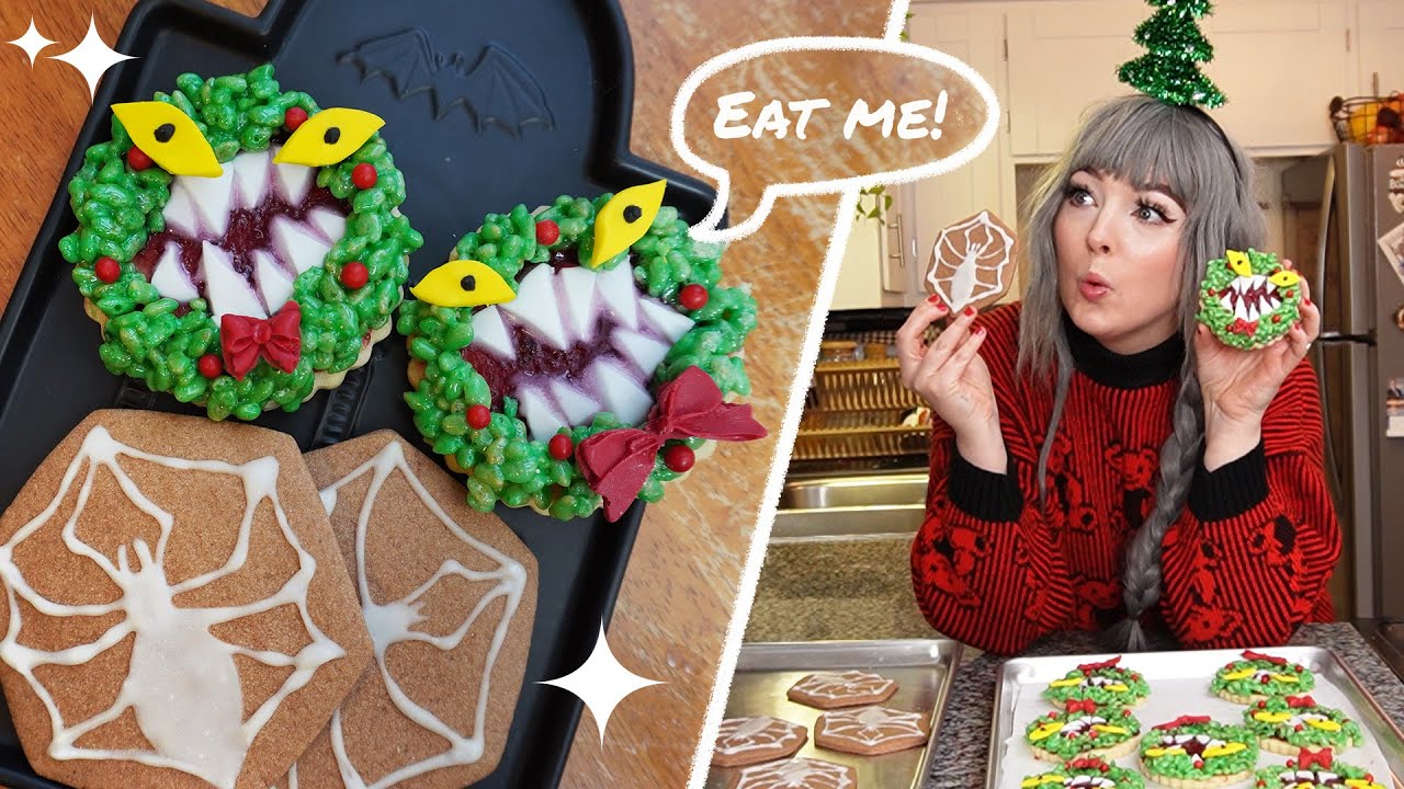 Watch video Baking NIGHTMARE BEFORE CHRISTMAS Cookies! Now Baking NIGHTMARE BEFORE CHRISTMAS Cookies!