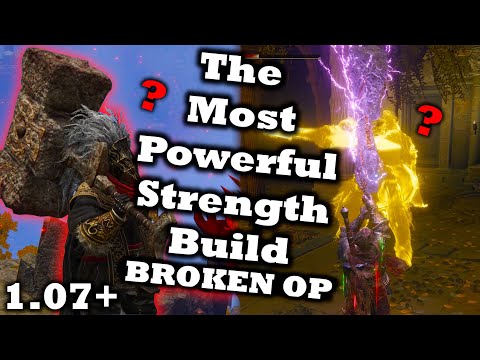 The ACTUAL Most Powerful Strength Build In Elden Ring (BROKEN OP) | With Comparisons And Maths