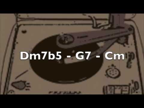 Epic Minor 2-5-1 Jazz Practice Backing Track - all keys in 30 minutes