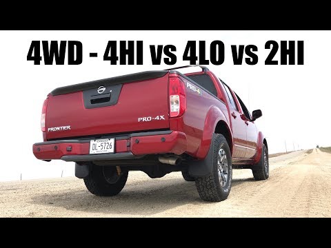 How 4WD Works — 4Hi vs 4Lo vs 2Hi — Acceleration Testing