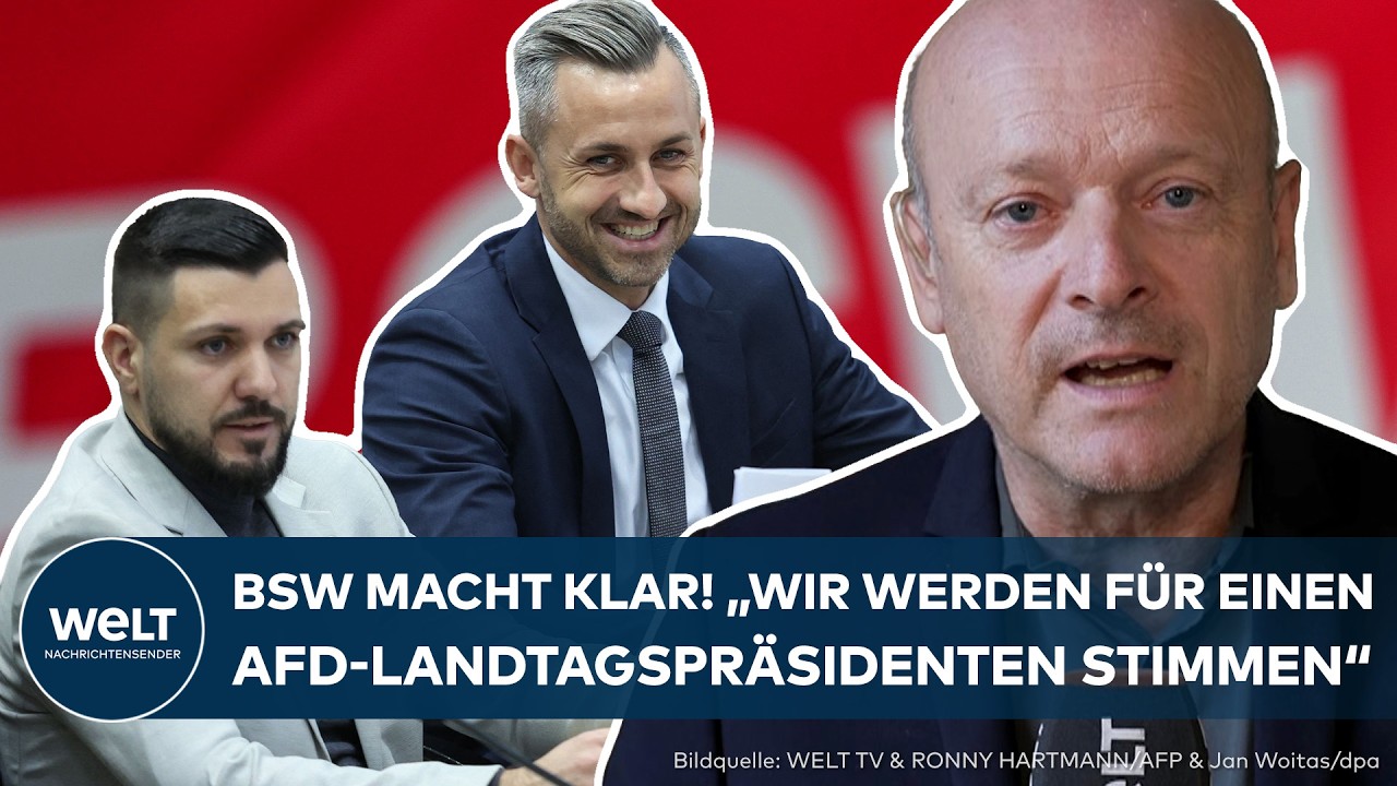 SACHSEN-ANHALT: Showdown! AfD vor historischem Erfolg? BSW will Weg für Tobias Rausch ebnen