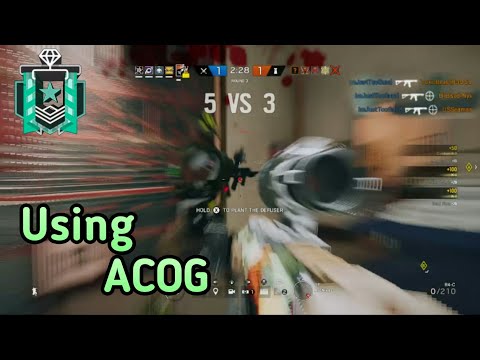 Holo Main Uses ACOG: Xbox Diamond - Ranked Highlights - Rainbow Six Siege Gameplay