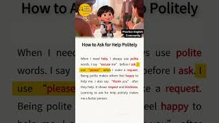 English Listening Practice – How To Ask For Help Politely | Short English Story with Subtitles