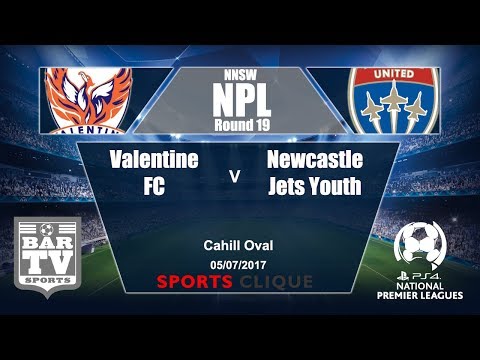 2017 NNSWF NPL Round 19 - Valentine FC v Jets Youth
