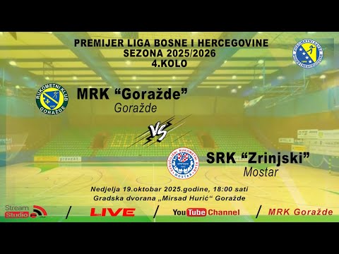 MRK Goražde Goražde - SRK Zrinjski Mostar