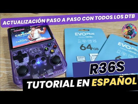R36S Instalación del Sistema desde 0 | TUTORIAL FÁCIL para Novatos en ESPAÑOL