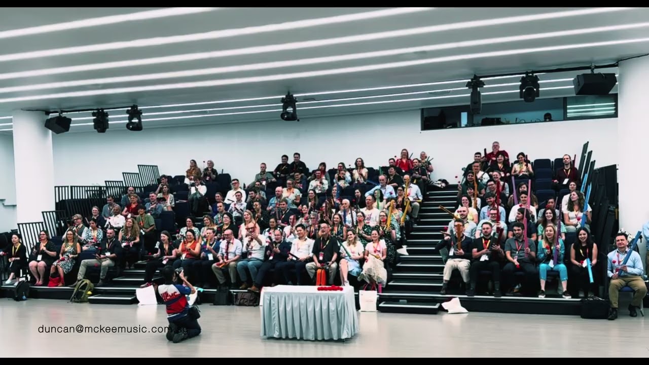 150 music teachers performing Eine Kleine Nachtmusik without a rehearsal