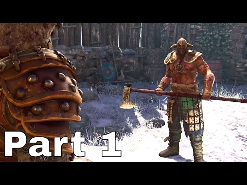 FOR HONOR - Vikings Campaign Part 1 Walkthrough with Commentary PS4 Pro