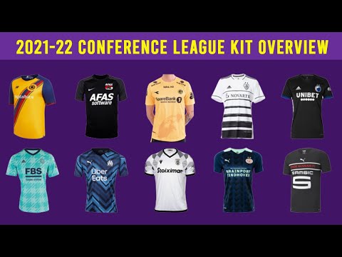 2021-22 UEFA Europa Conference League Kits Overview - All 40 Teams