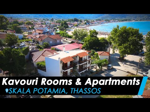 Kavouri rom og leiligheter, privat innkvartering i sted Skala Potamia, Hellas - Video