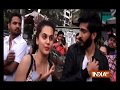 Harshvardhan Kapoor and Taapsee Pannu enjoy bike ride while promoting Bhavesh Joshi Superhero